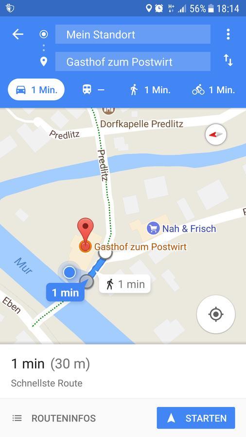 Gasthof Zum Postwirt Predlitz Exterior foto